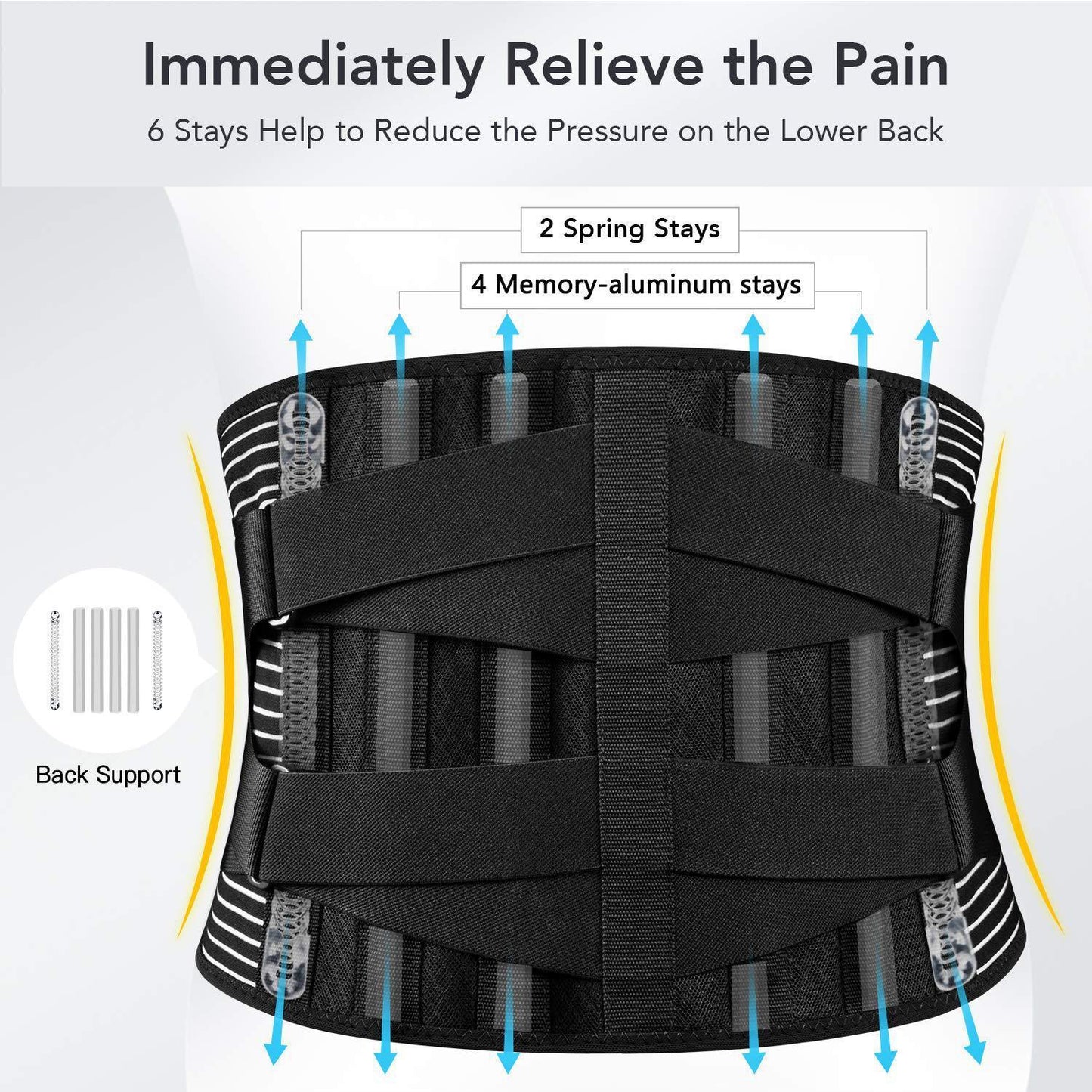 Respirant Support Élastique De Compression Ceinture