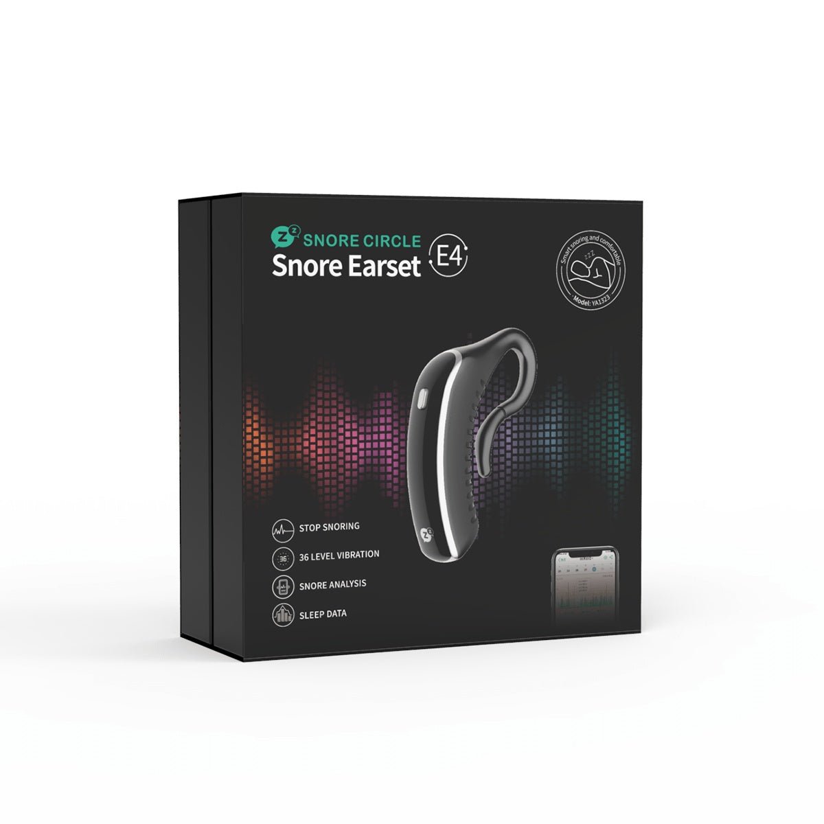 24 heures Bluetooth dispositif Anti - ronflement Charge ronflement oreillette ronflement bouchon aide au sommeil ronflement analyse les données de sommeil bon sommeil - tout pour vous, Madame!