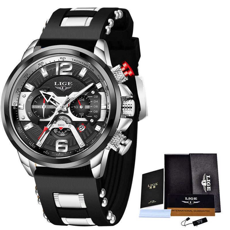 Montre multifonction Lige pour homme,